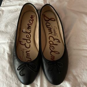 Black Ballet Flats - Sam Edelman - Size 10 1/2